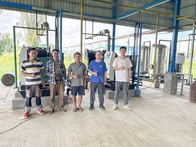 缅甸300kW并联沼气发电机组绿色产能供电保障项目